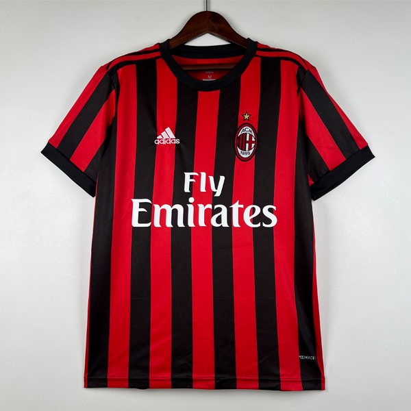 Tailandia Camiseta AC Milan Replica Primera Ropa Retro 2017-2018